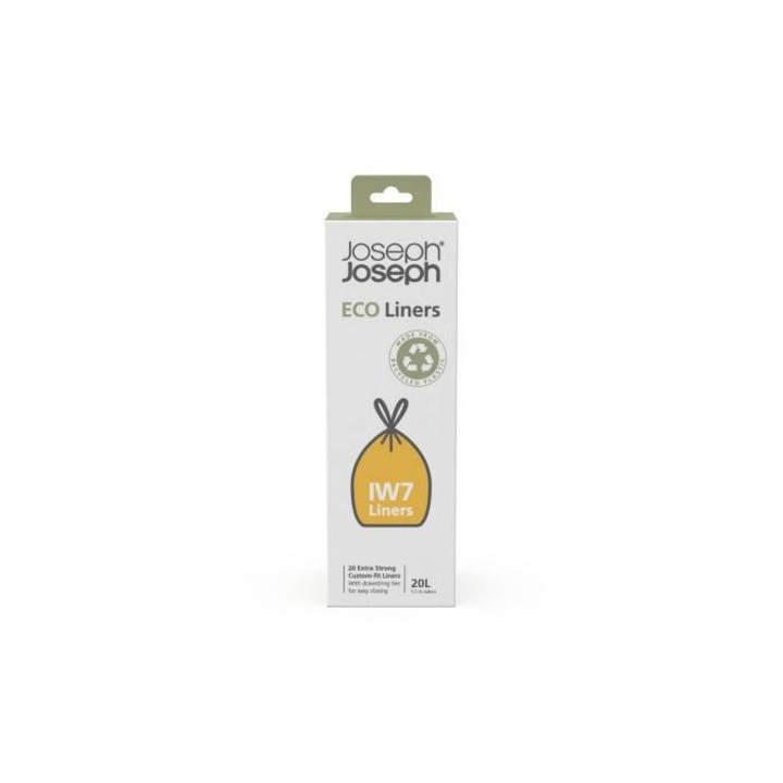 Szemetes zsákok Joseph Joseph, 20L, Szürke, 20 db