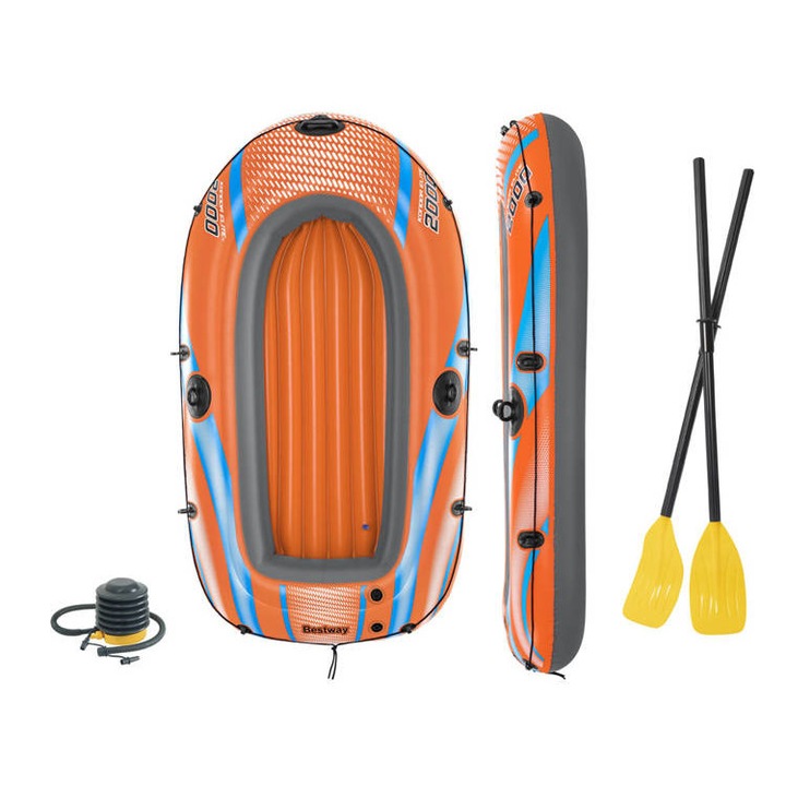 Ponton gonflabil Kondor Elite 2000, Bestway, Portocaliu