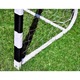 Poarta fotbal, Jokomisiada, Metal/Poliester, 300 x 205 x 90 cm, Alb/Negru