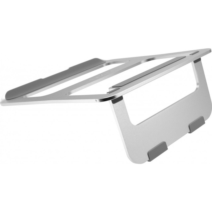 Suport Fix pentru Laptop sau Notebook din Aluminiu cu Protectii din Silicon, Portabil, Design Premium, Universal, CBD CORAL BEST DEALS