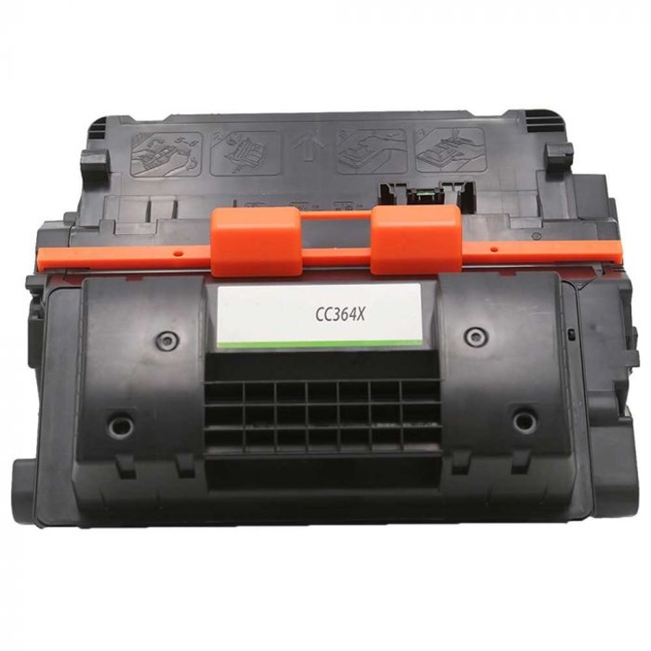HP CC364X kompatibilis toner, fekete, 24 000 oldal
