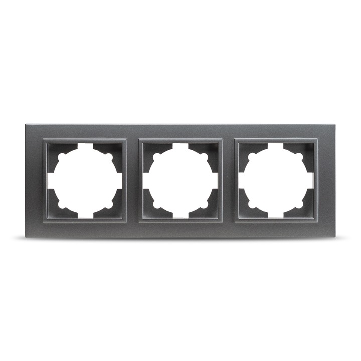 Rama Elbi Zena 3 Posturi Gri Inchis