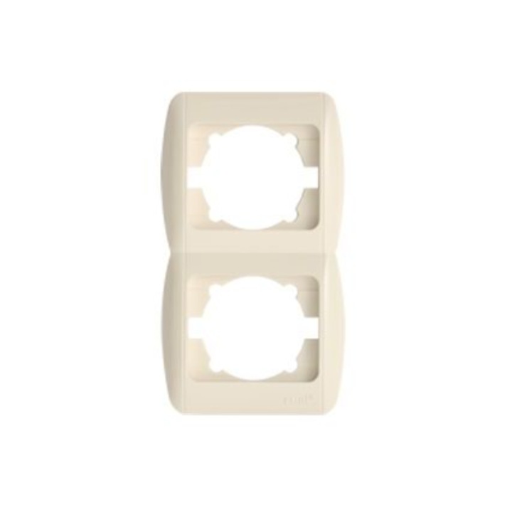 Rama Verticala Elbi Zirve 2 Posturi Crem