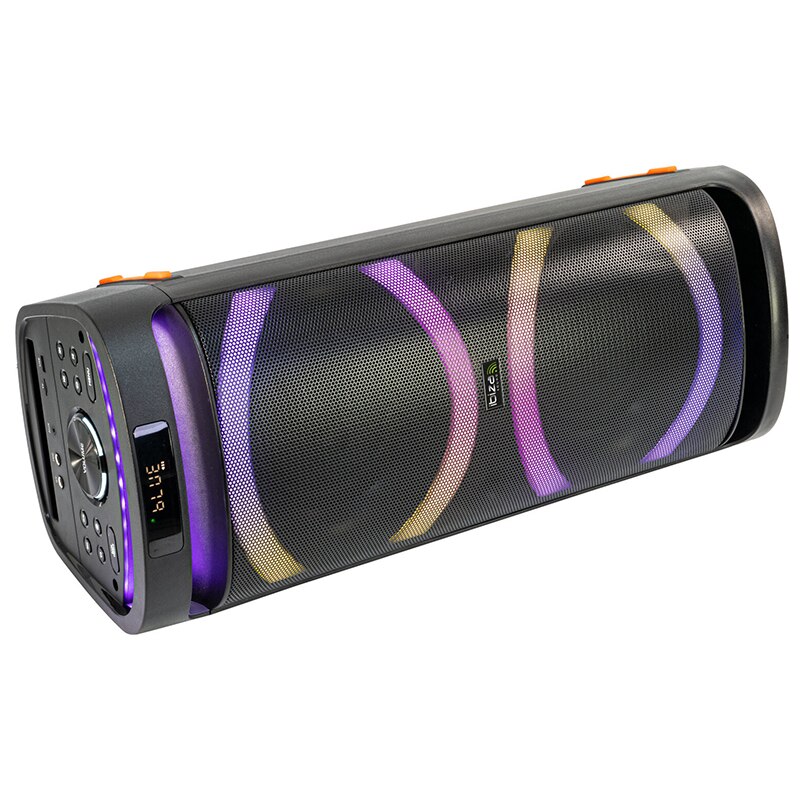 Boxa portabila cu bluetooth 60W Ibiza, 2 difuzoare, LED, USB, micro USB ...