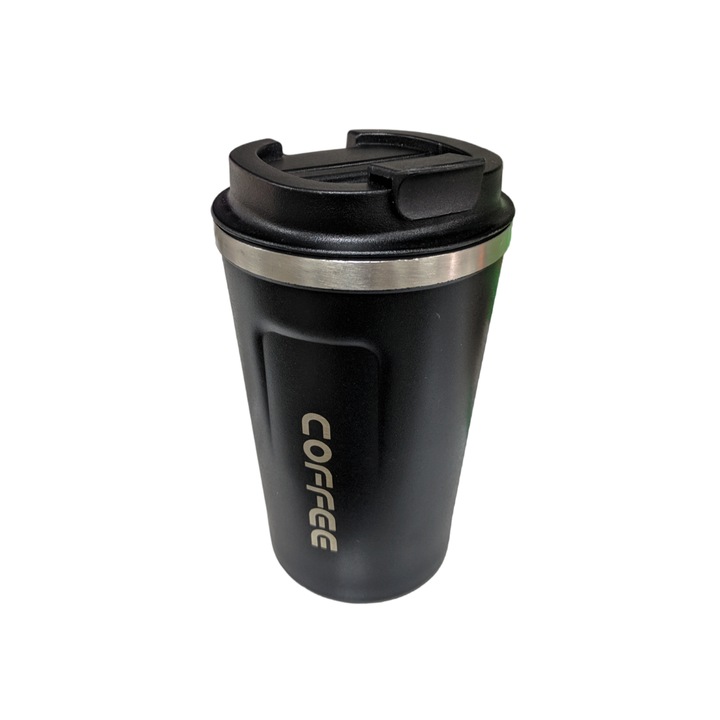 Cana de cafea, Gerdani BG, 350 ml, Negru