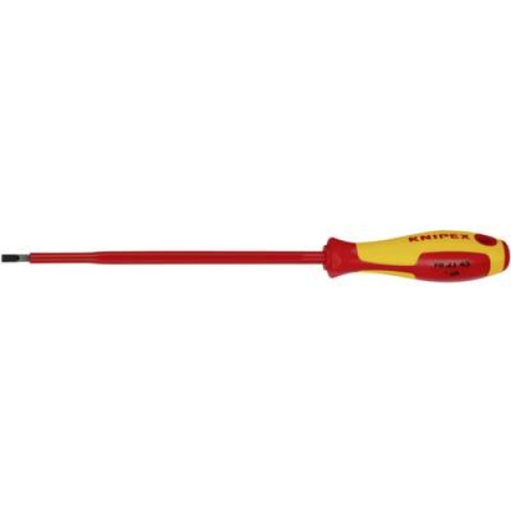 Права отвертка VDE, ширина на острието: 4,5 mm, Knipex 98 20 45 (98 21 45)