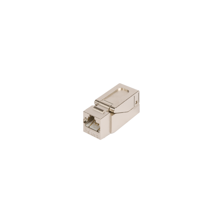 Nikomax Keystone вложка STP, CAT5e, може да се инсталира без инструменти (NMC-KJSD2-NT-MT)