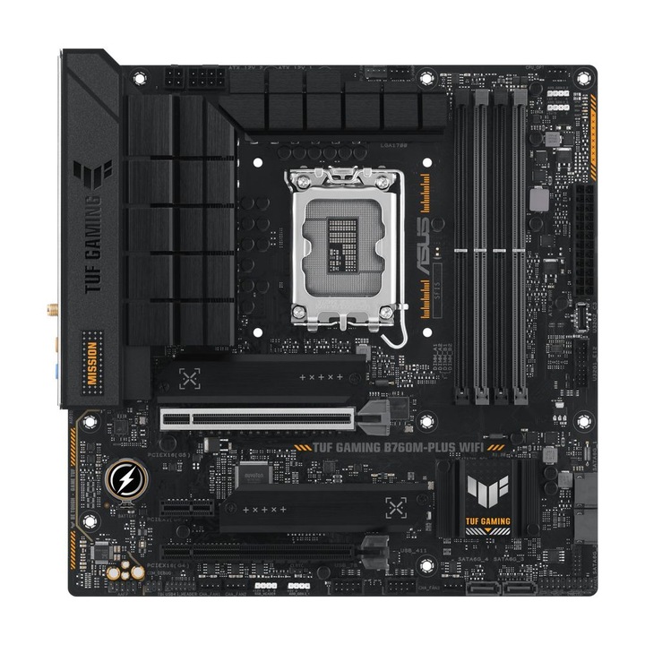 ASUS TUF Gaming B760M-Plus WIFI Intel B760 LGA 1700 микро ATX