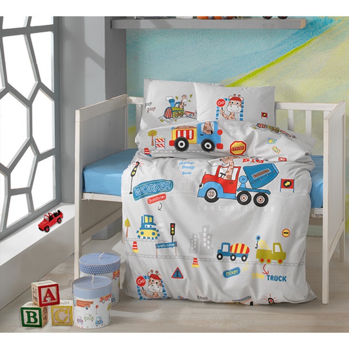 Комплекти спално бельо Mika 673420-32176, Памук