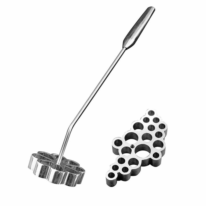 Set 3xForme prajit, Plate-it, Argintiu