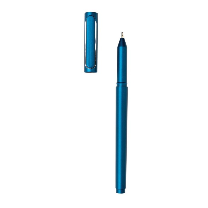 Химикалка Ronic UltraGlide X6, Намален вискозитет на мастилото, Син корпус, До 800 м