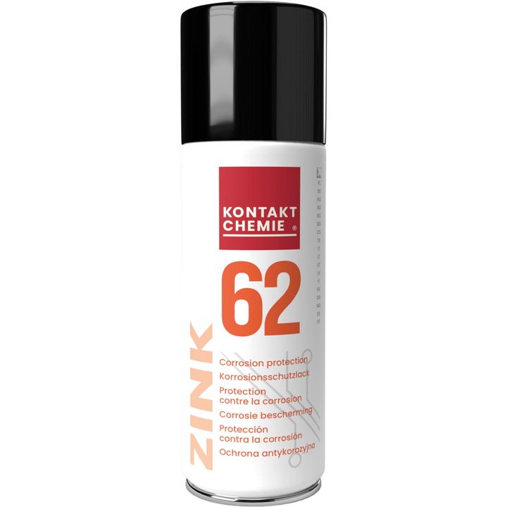 Спрей за защита от ръжда Kontakt Chemie, с цинк, 200 мл, Zink 62 - eMAG.bg