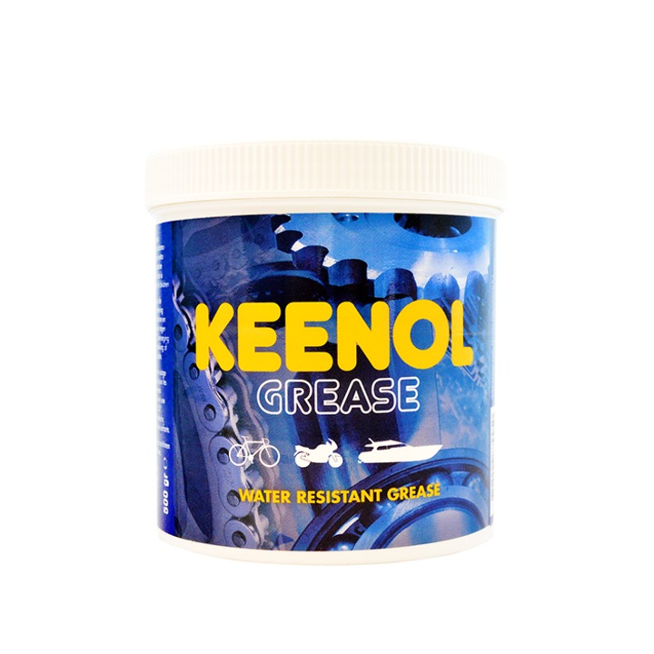 Vaselina rezistenta la apa, culoare alba, KEENOL, 500 gr