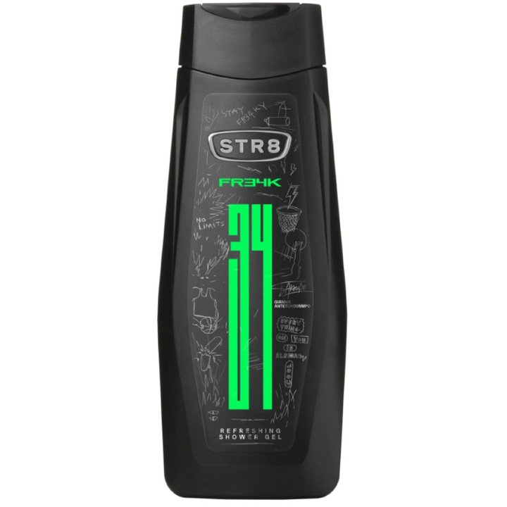 3 db STR8 FR34K tusfürdő készlet, 400 ml