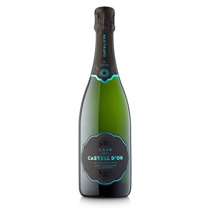 Vin Spumant Cava Brut Castell d'Or, 0.75l
