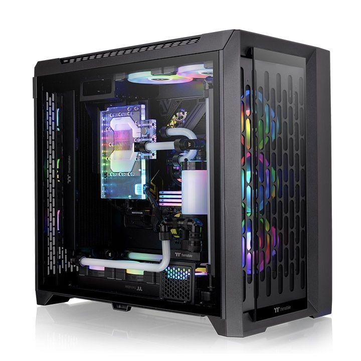 Калъф CTE C750 Air ARGB, без източник, черен
