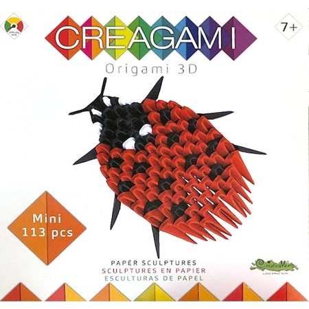 Origami 3D Fuchs von Creagami für Kinder ab 7 Jahren