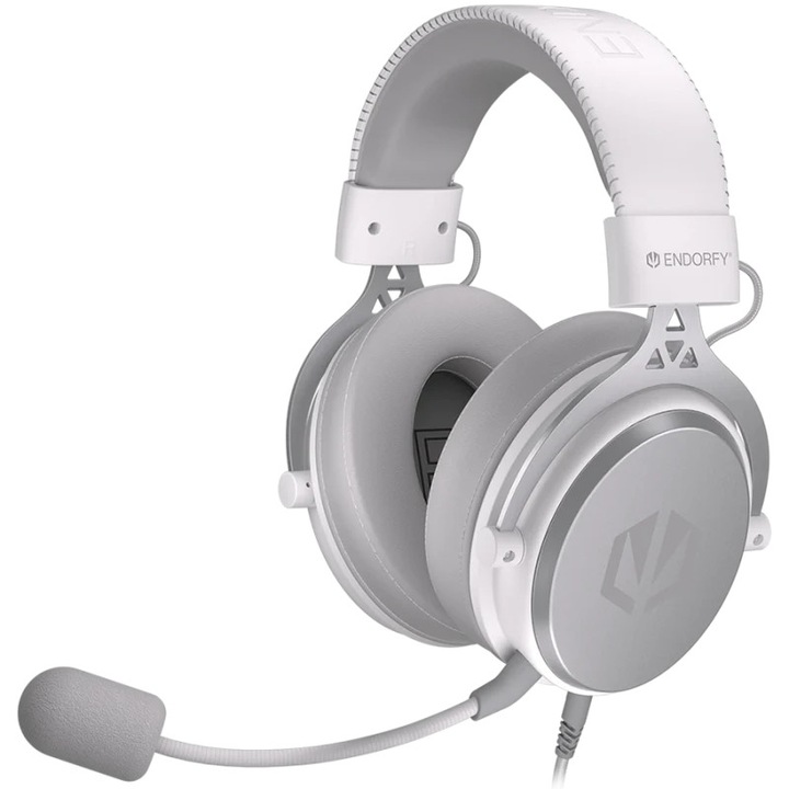 Casti Gaming ENDORFY Viro Plus 7.1 USB, Onyx White