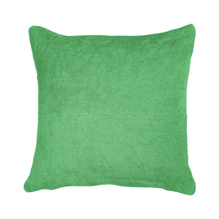 Калъфка за възглавница Terry, Karo, 40x40см, 200гр/м2, Зелен