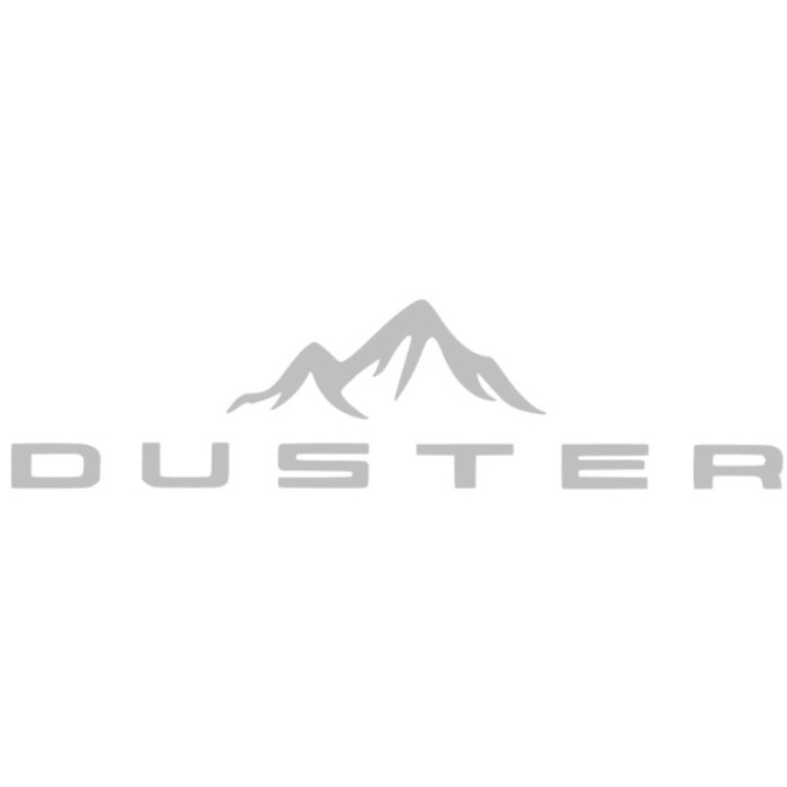 Set doua stickere laterale Duster, munti, gri, 1m lungime, 24cm inaltime