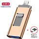 USB памет 256 GB 4 в 1, Флашка IOS & Android, USB тип C, Micro USB, Съвместим Iphone, Ipad, Ipod, Android, PC, Лаптоп