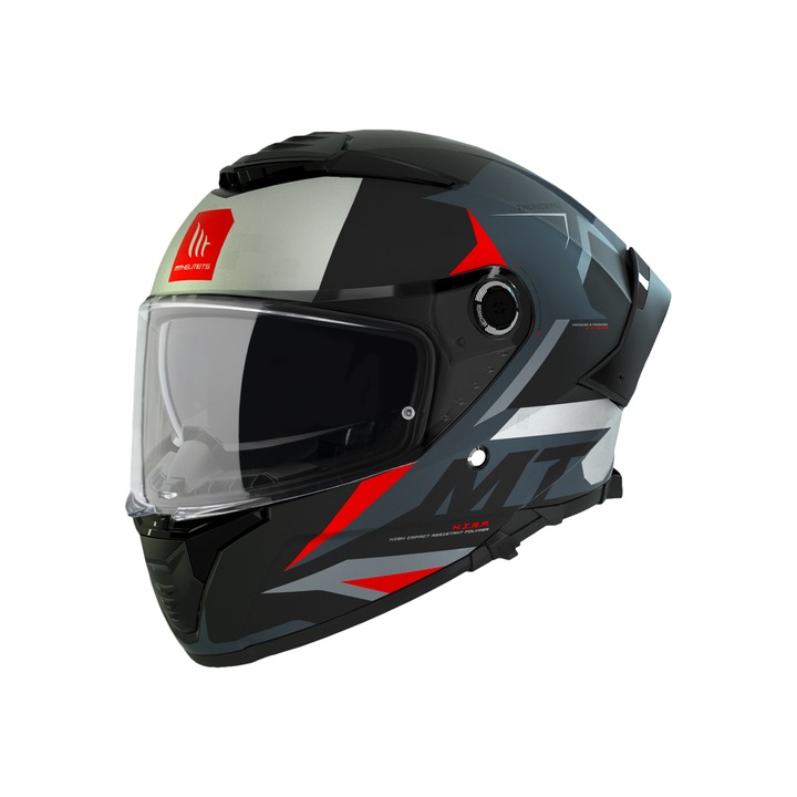 Casca moto integrala MT Helmets Thunder 4 SV Exeo Matt Red B5, include ochelari de soare marime M