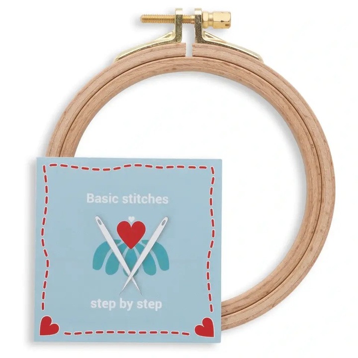 Gherghef rotund din fag de 10 cm, Prym Love