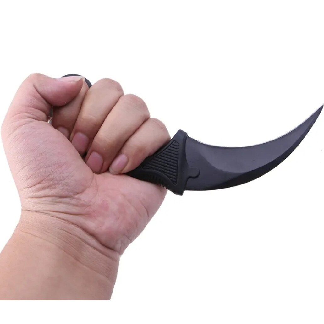 Cutit CS-GO Counter Strike Karambit, Fara Tais, Negru, 19 cm - eMAG.ro