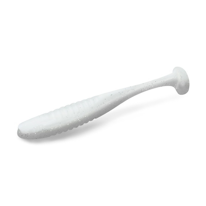 Naluca Soft Delphin ZANDERA UVs, lungime 12cm, 5 buc/set, culoare YETI