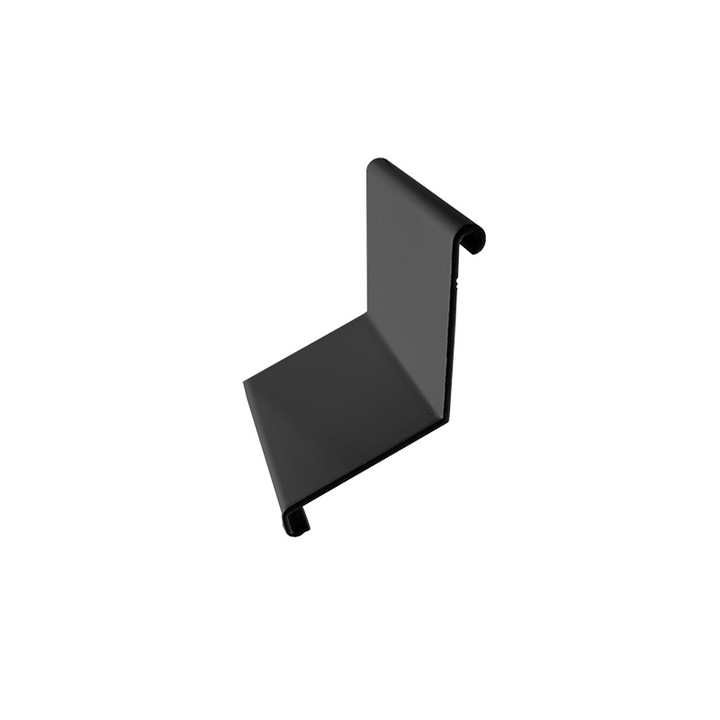 Conector pentru profile D25, Grafit, Renoplast