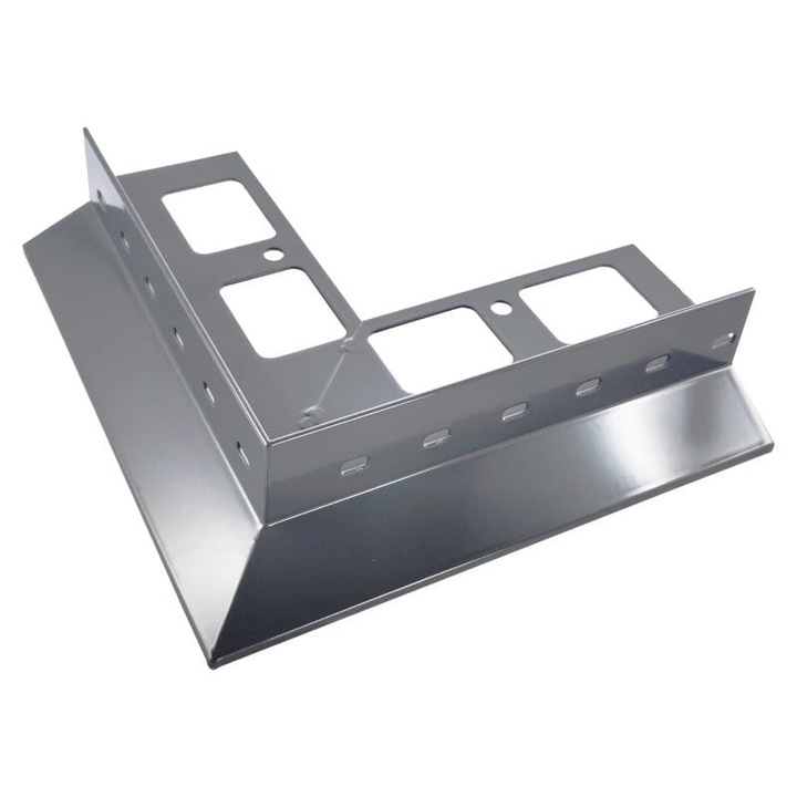 Colt interior 135° pentru profile D25, Gri, Renoplast