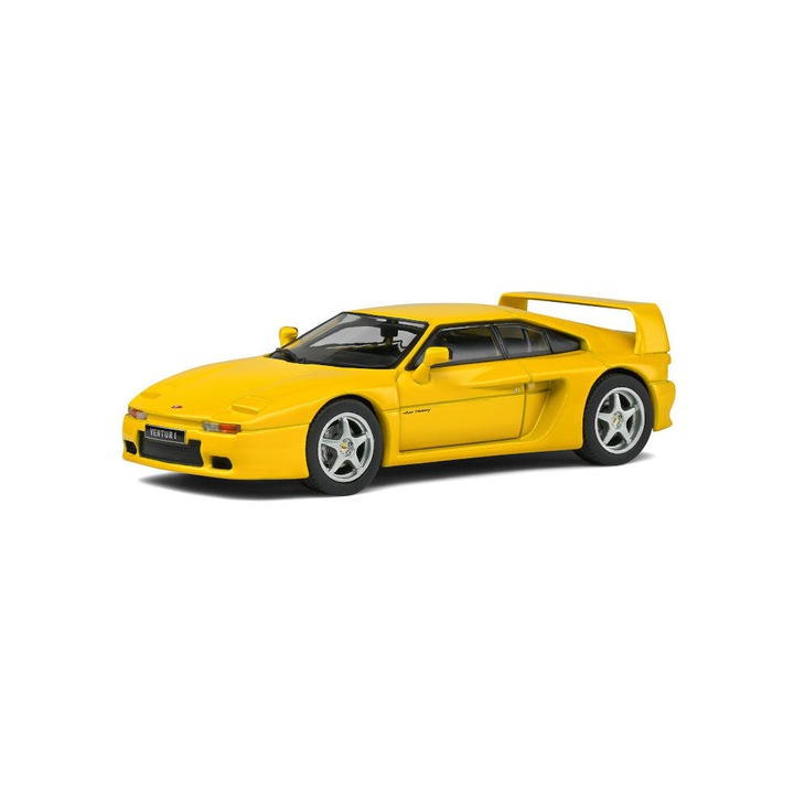Modelautó Venturi 400 GT sárga 1997, 1:43 Solido