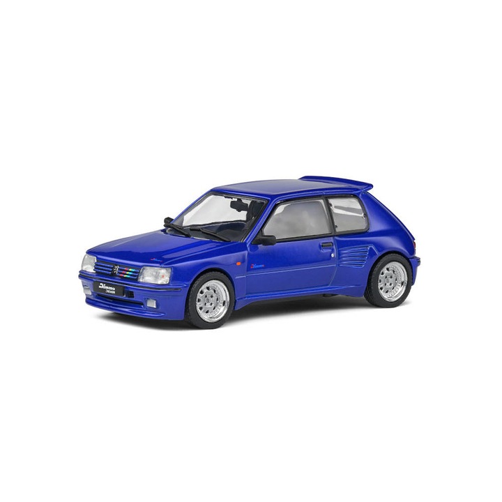 Macheta auto Peugeot 205 DIMMA blue 1989, 1:43 Solido