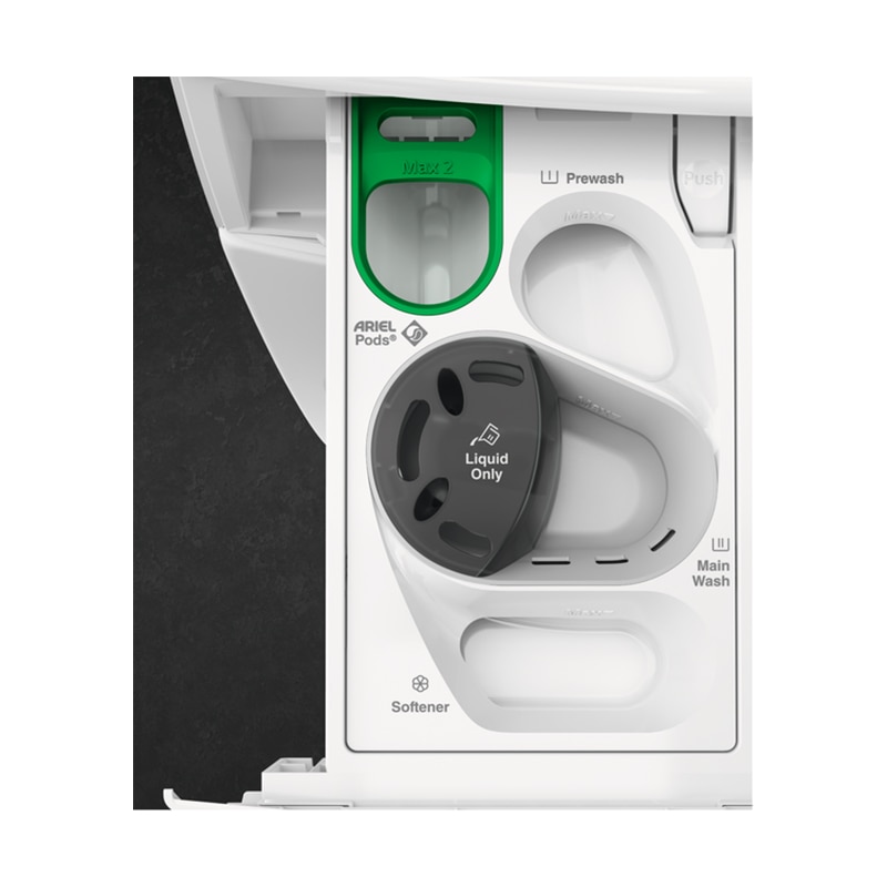 Masina de spalat rufe frontala AEG LFR83844VE, ProSteam, PowerClean 59, 1400rpm, Aqua control, 8 kg, Clasa A, alb