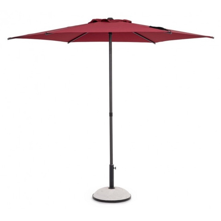 Umbrela gradina gri antracit visinie Samba 270x267 cm