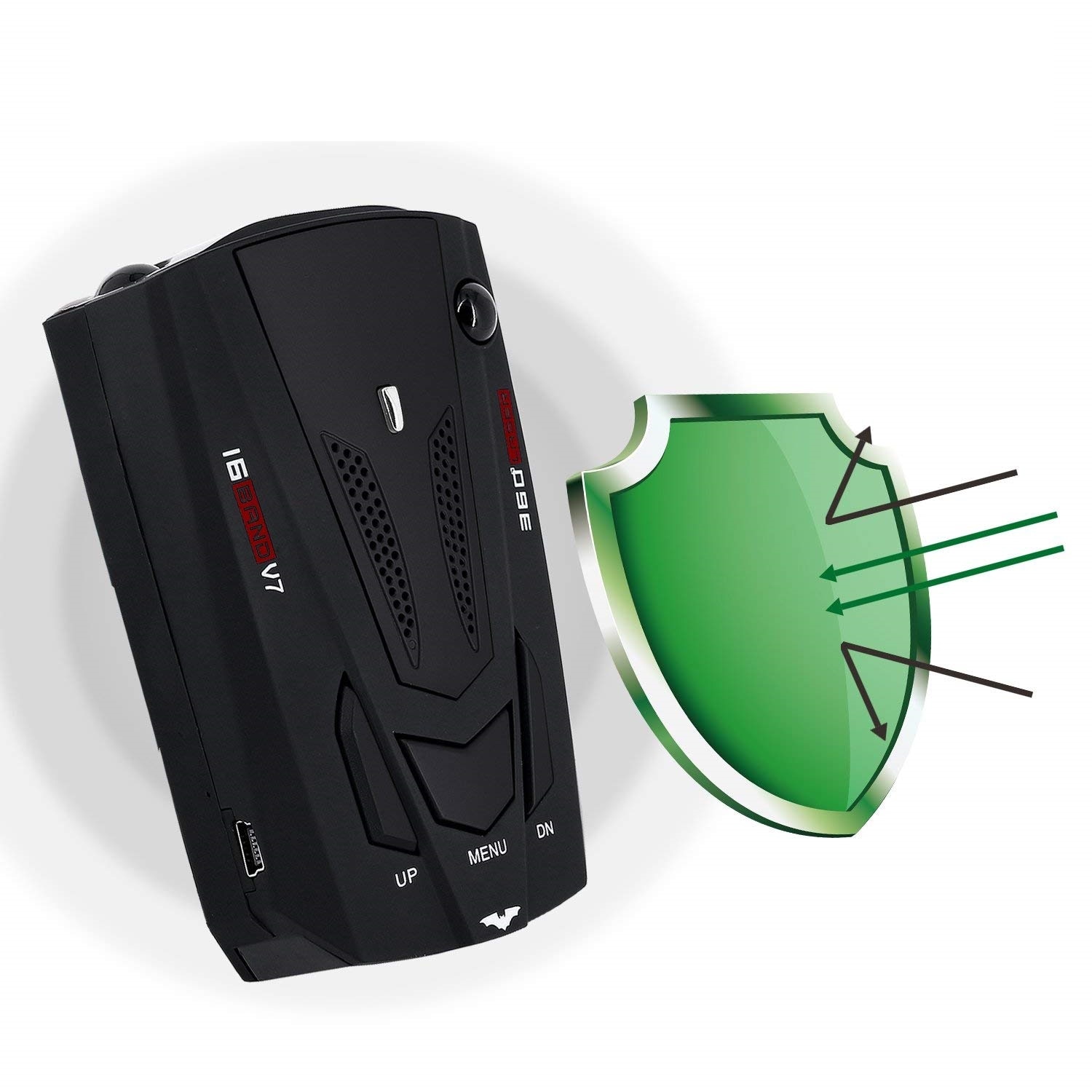 Detector de radar V7 eMAG.ro