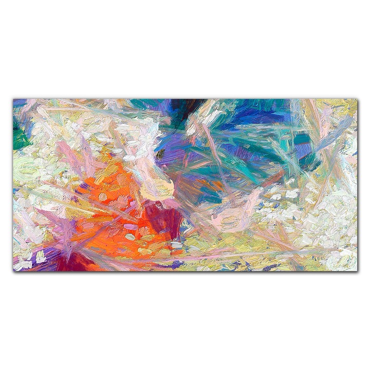 Картина върху платно, Coloray, Дървена рамка, Абстрактна картина, Многоцветна, 140x70 см, 010030010100000048939