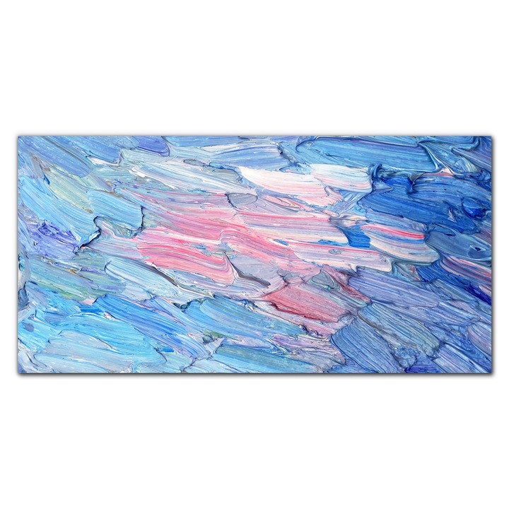 Картина върху платно, Coloray, Дървена рамка, Абстрактна картина, Многоцветна, 140x70 см, 010030010100000049239