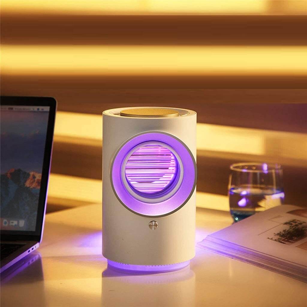 UV лампа против комари Ideas4Comfort, 2,5 W, С турбина за засмукване на ...