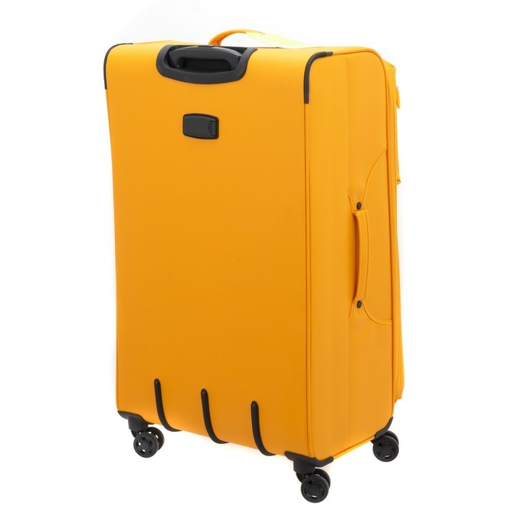 Troler mare textil, Davidts Aquarius, galben, 80x45.5x30.5 cm