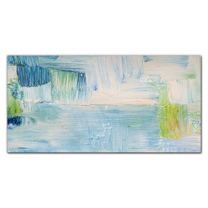 Картина върху платно, Coloray, Дървена рамка, Абстрактно изкуство, Лилаво, 140x70 см, 010030010100000049293
