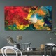 Vászonkép, Coloray, Négyszögletes, Festmény Művészet Absztrakt, Bézs, 120x60 cm, 010030010060000048597
