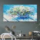 Vászonkép, Coloray, Négyszögletes, Absztrakt Művészeti Virágok, Többszínű, 120x60 cm, 010030010060000048762