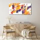 Vászonkép, Coloray, Négyszögletes, Festmény Absztrakt Művészet, Rózsaszín, 120x60 cm, 010030010060000048960