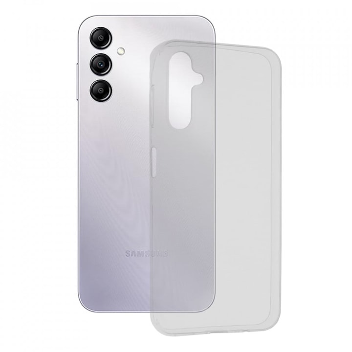 Samsung Galaxy A14 4G / A14 5G tok - Techsuit átlátszó szilikon - Átlátszóság