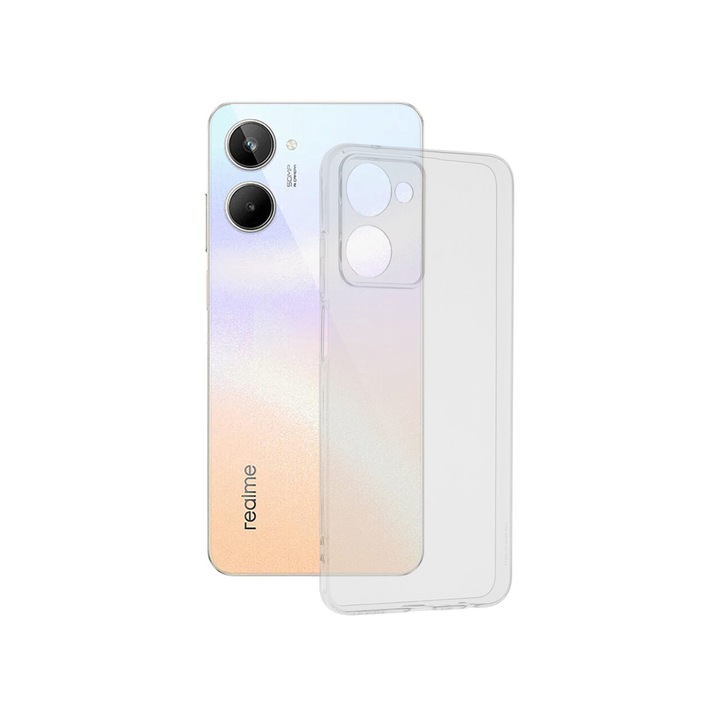 Калъф за Realme 10, Techsuit, Прозрачен, Прозрачен