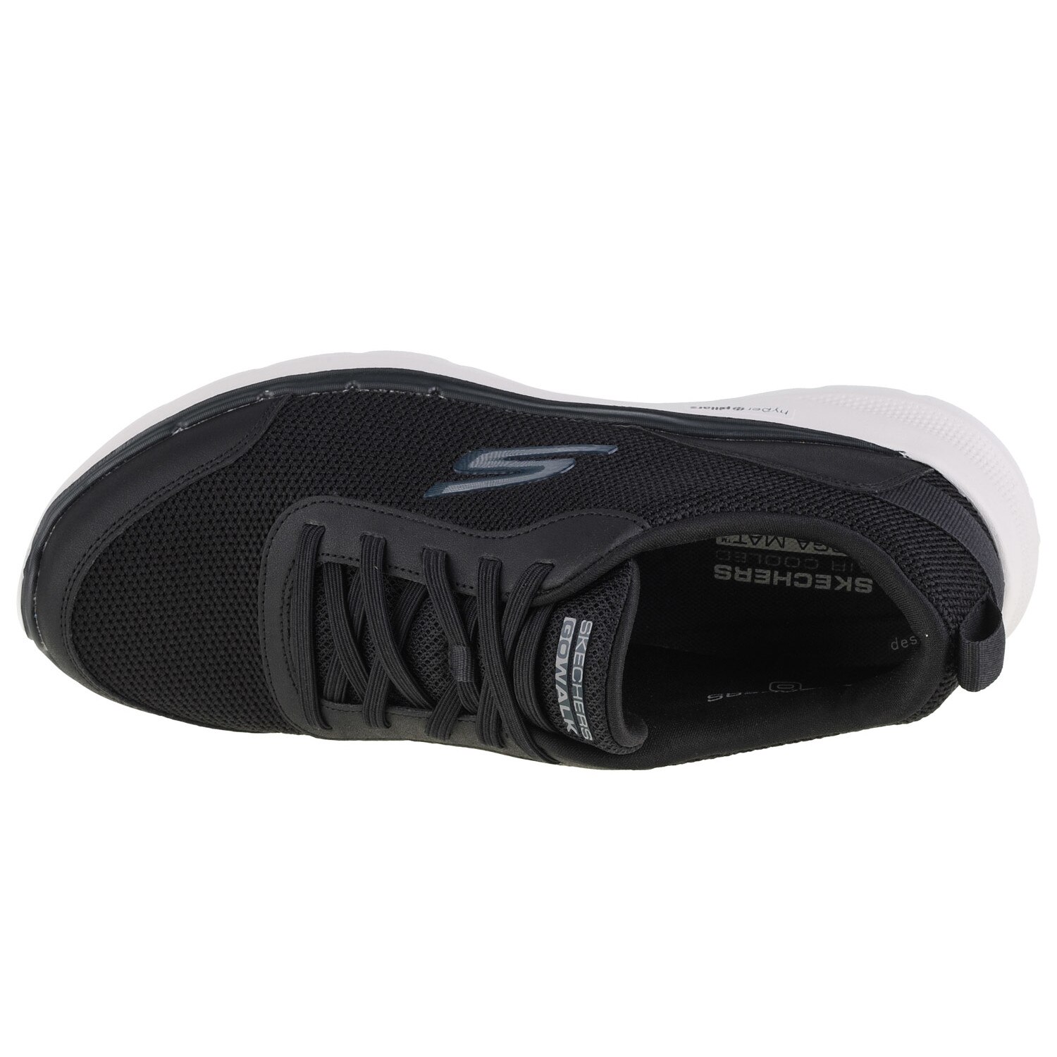 Sneakers, Skechers Go Walk 6 - Bold Knight 216204-BLK, Negru, 40