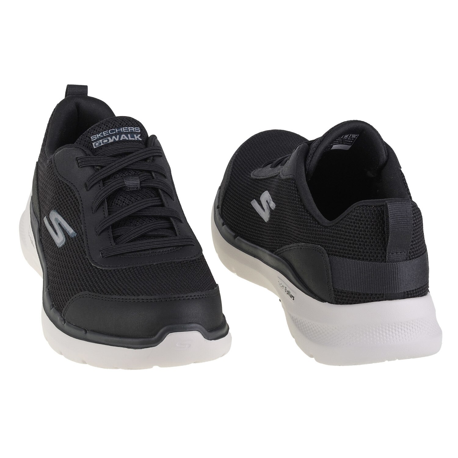 alex專用 Sneakers, Skechers Go Walk 6 - Bold Knight 216204-BLK, Negru, 40