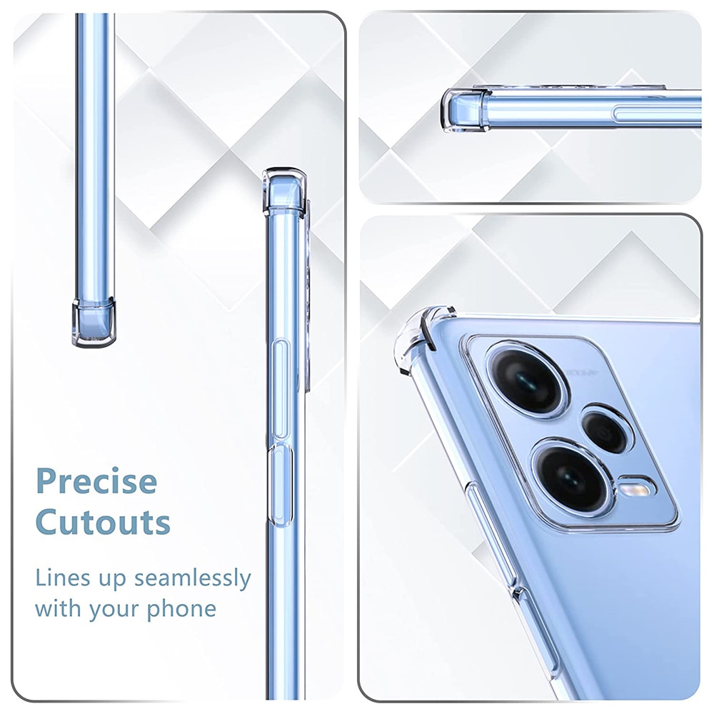 Husa compatibila cu Xiaomi Redmi Note 12 Pro Plus 5G, Protectie antisoc, Silicon Ultra Slim High Tech, Crystal Clear