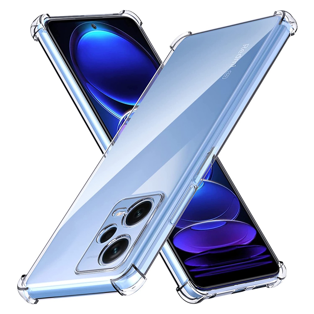 Husa compatibila cu Xiaomi Redmi Note 12 Pro Plus 5G, Protectie antisoc, Silicon Ultra Slim High Tech, Crystal Clear